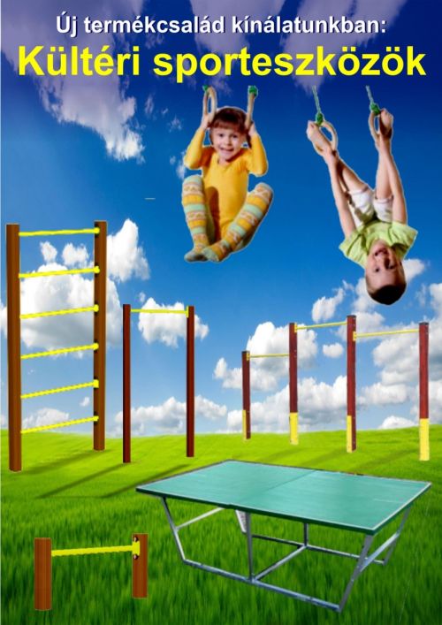 Kültéri sporteszközök fitnesz termek részére