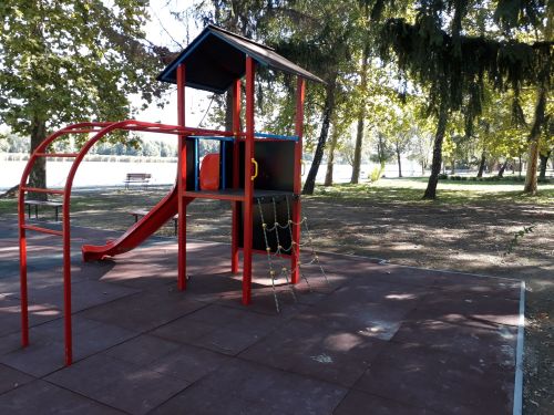 Csanád vár íves mászókával (fém)