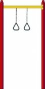 Gyűrűállvány (fém)