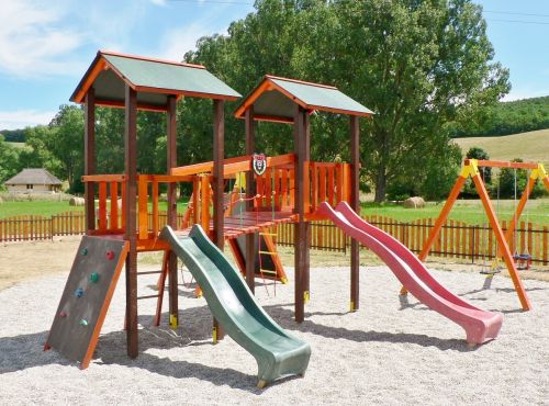 Koppány duplavár mászókával (fa)