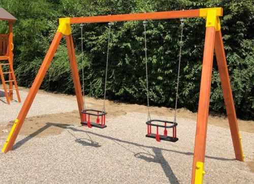 Magánkerti kétüléses hinta